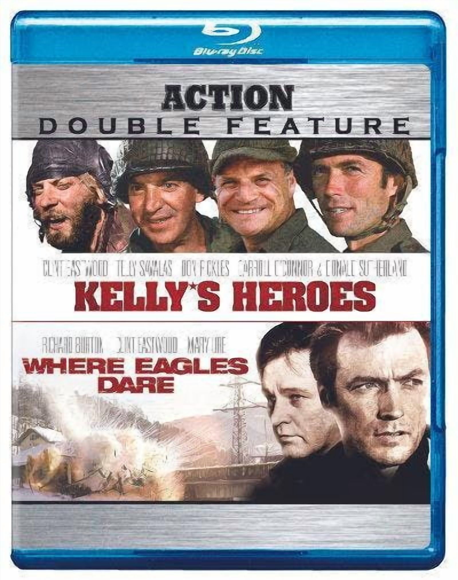 WARNER BROS. Kelly's Heroes / Where Eagles Dare (BD) (DBFE) (Blu-ray Double Feature) [Blu-ray]