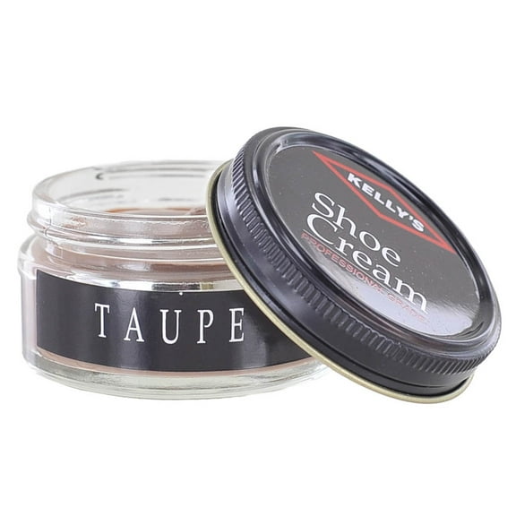 Kelly's Leather Shoe Cream 1.5 Oz, Taupe
