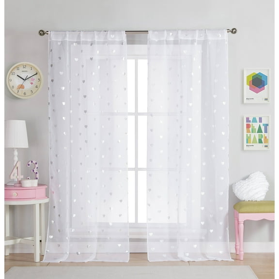 Kellyann Print Window Curtain Set