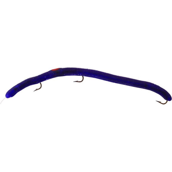 Kellys PBS101-PWG Pier Boy Special Pre-Rigged Plastic Worm 5 1/2" 3