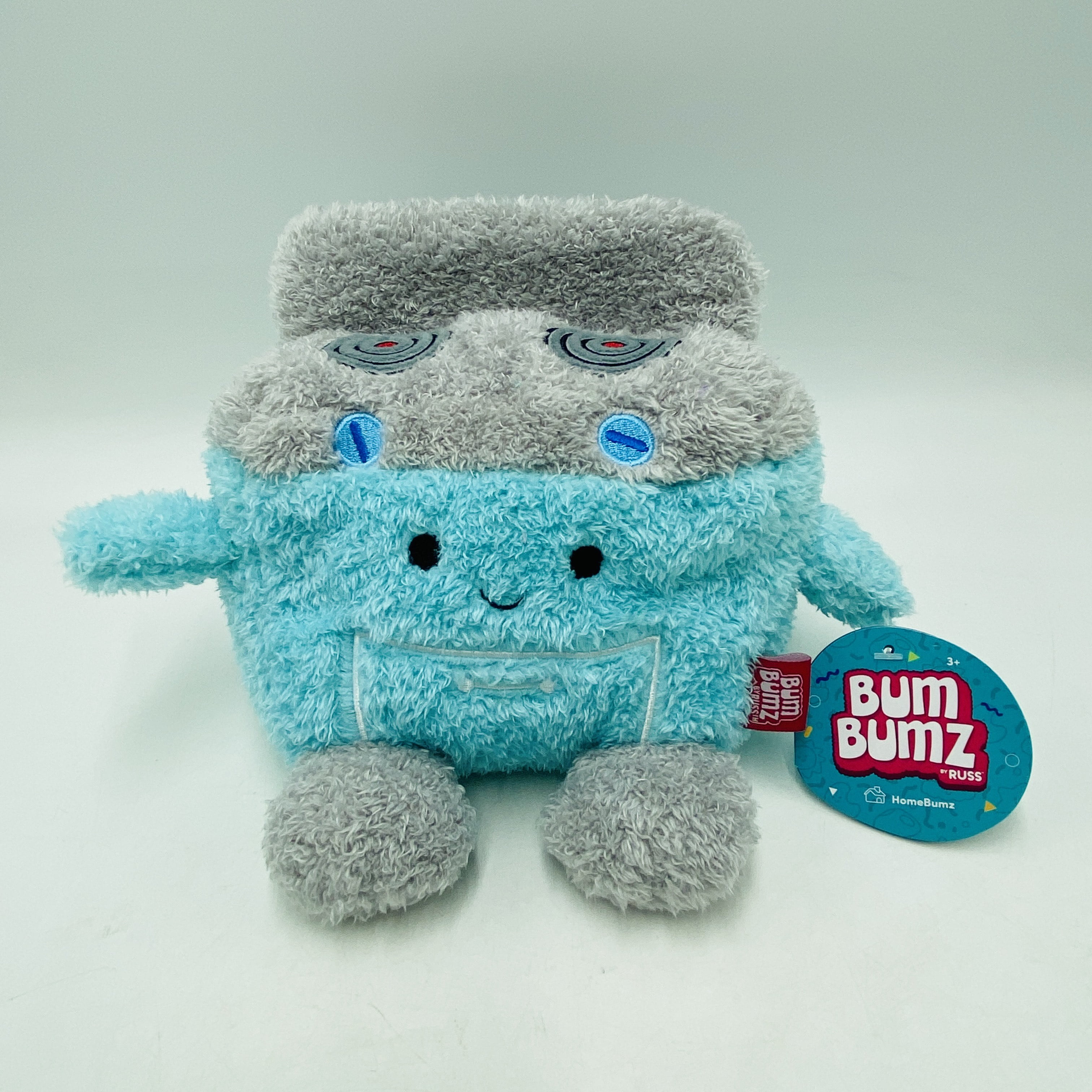 Kellytoy Bum Bumz Olan Oven Blue Beanbag Plush #21 for HomeBumz