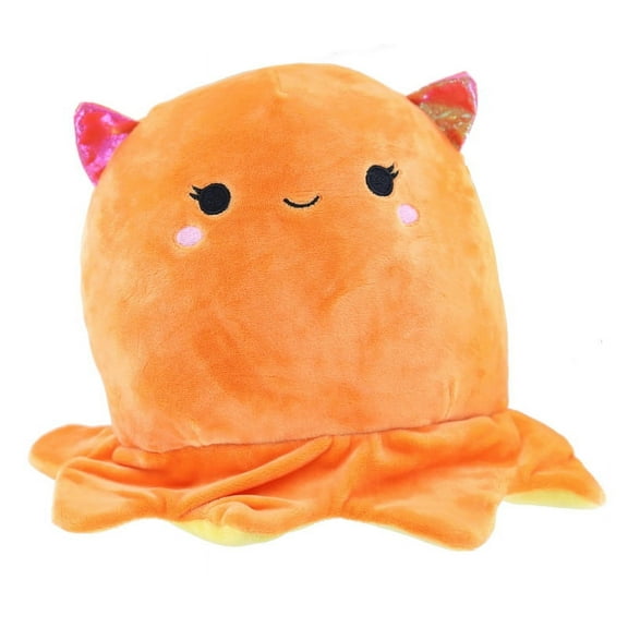 Kellytoy KTY-601133-C Squishmallow Sealife 8 Inch Plush |Norbu the Deep Sea Dumbo Octopus