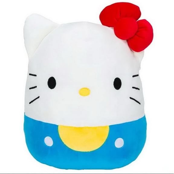 Kellytoy KTY-SQHK12AST-ABHK-C Hello Kitty x Squishmallow 12 Inch Plush | Blue Hello Kitty