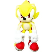 Kellytoy Sonic the Hedgehog Unisex Plush Backpack, Yellow