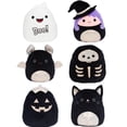 thumbnail image 1 of Kellytoy Squishmallow 5" Halloween Gold and Black Bundle of 6, 1 of 1