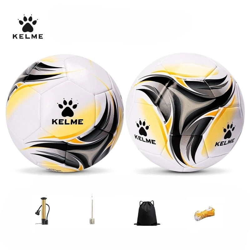 Kelme Standard 5 Soccer Ball School Soccer Ball Wear-resistant Soccer Ball Elastic Indoor High Elasticity Soccer Ball