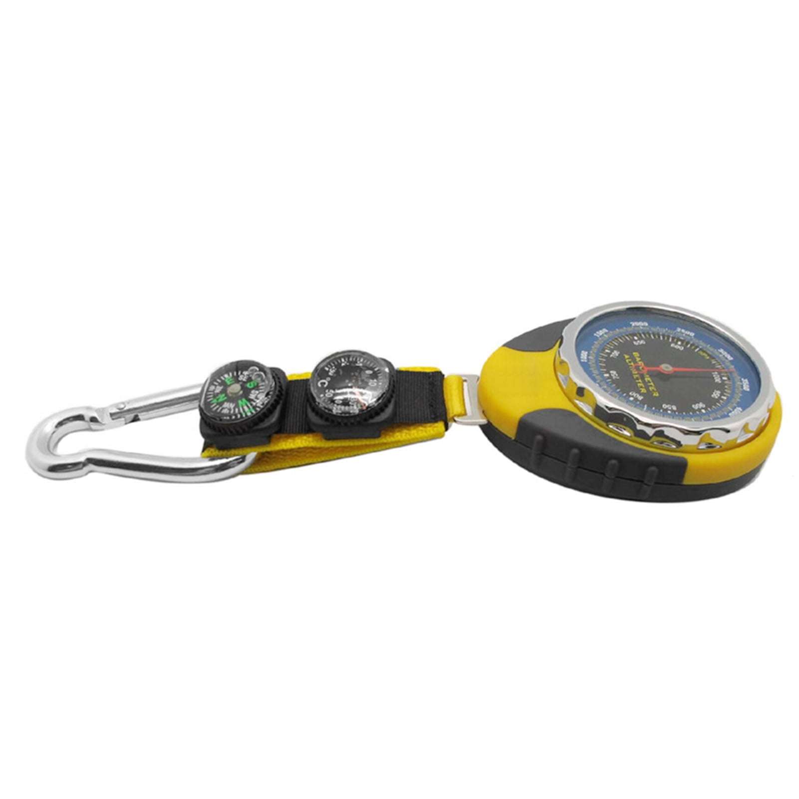 Kelmuvira Handheld Outdoor Dial Altimeter Barometer with Carabiner Clip ...