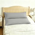 thumbnail image 1 of Kelnaro 2 Pack Microfiber Body Pillowcase 20x54 Inches, Envelope Closure Wrinkle Resistant Soft Body Pillow Cover All Season, Light Gray, 1 of 5