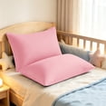 thumbnail image 1 of Kelnaro 2 Pieces Brushed Microfiber Toddler Pillowcases with Envelope Closure, 14x20 Inches, Pink, 1 of 6