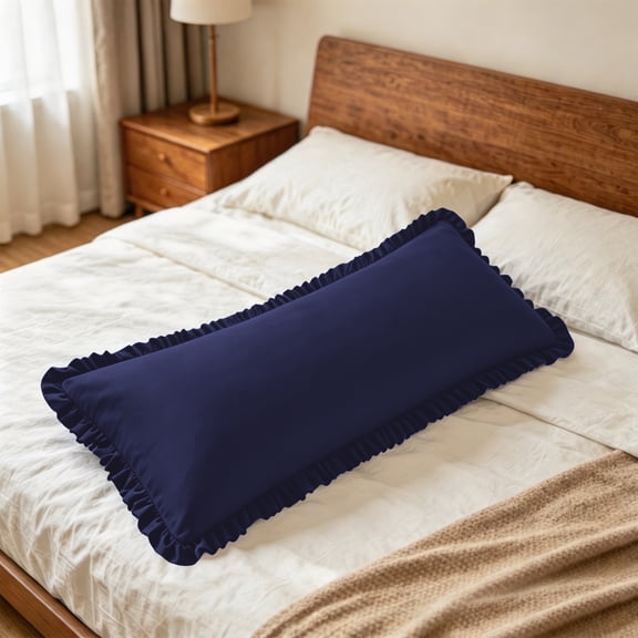 Layout Of Ruffle Design Pillow Case - Walmart.com