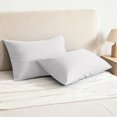 thumbnail image 1 of Kelnaro White Queen Pillowcases 20x30 Inch, 2 Pack 100% Pure Cotton Envelope Ultra Soft Hypoallergenic Pillow Cases, 1 of 6