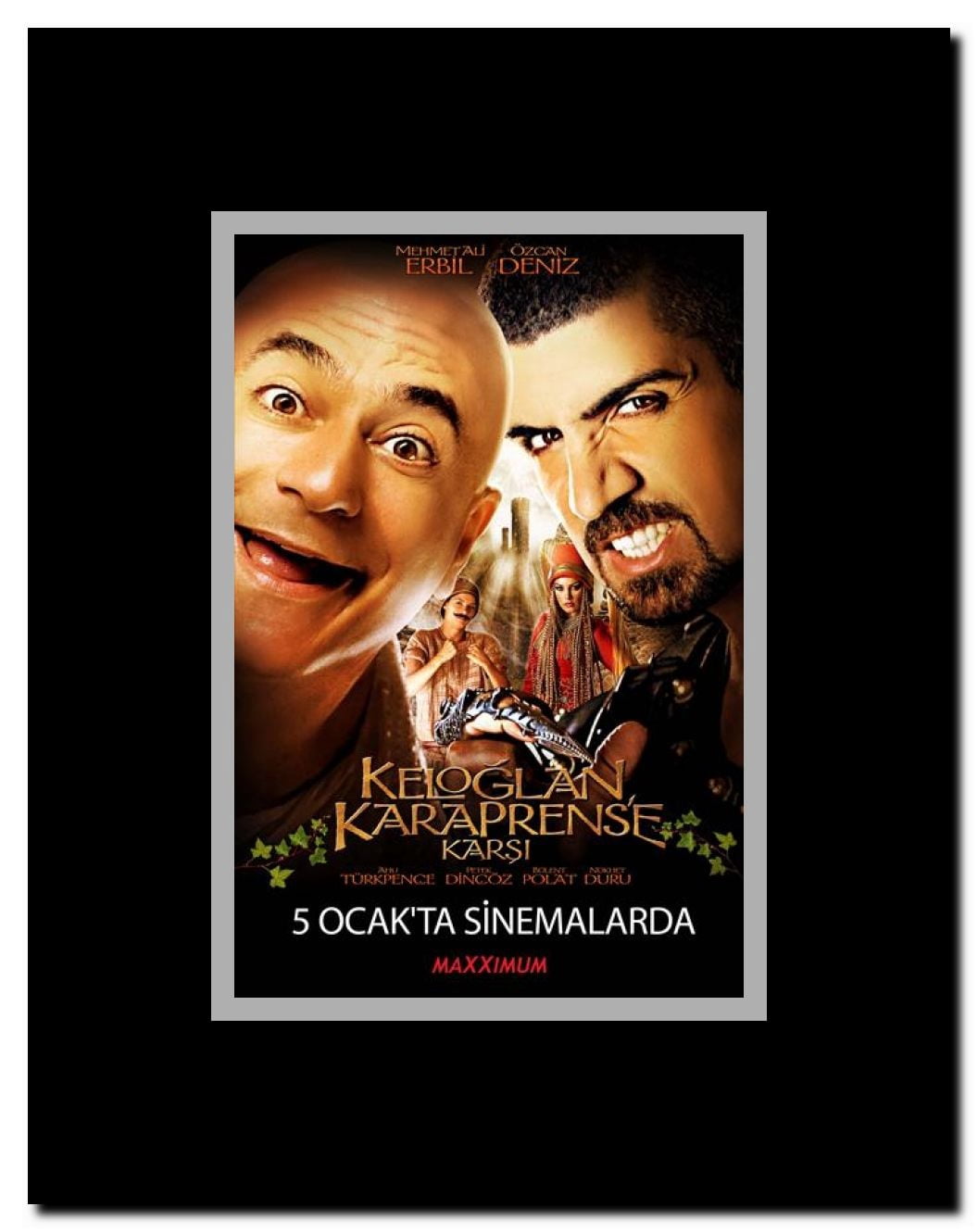Keloglan vs. the Black Prince Framed Movie Poster
