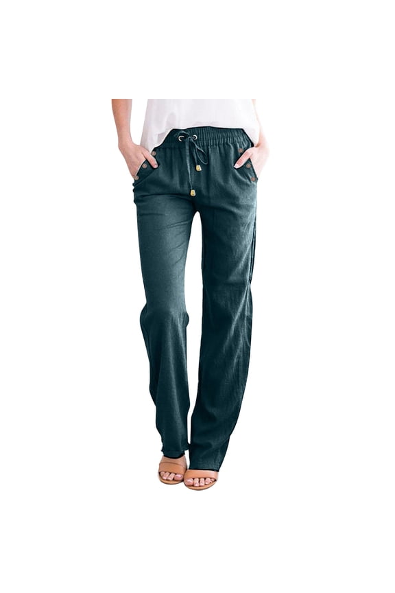 Baggy Sweatpants for Women with Pockets Lounge Womens Pants Womens Running Joggers Fall Clothes Outfits 2025 Green