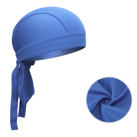 Kelon Breathable Quick Drying Sports Cap, Lightweight Inner Base Headwear, Outdoor Mountain Bike Riding Headband for Unisex, A Heardband