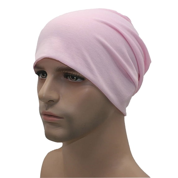 Kelon Contrast Color Fleece Knitted Hat, Thick Warm Winter Beanie, Unisex Outdoor Headwear, One Size Baseball Caps