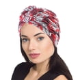 thumbnail image 1 of Kelon Cotton Twist Knot Turban, Adjustable Elastic Hijab Cap, Soft Chemo Beanie Scarf, Ethnic Wrapped Head Wrap Accessories, One Size Heardband, 1 of 4