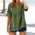 thumbnail image 1 of Kelon Ladies Tops and Blouses Collared Boho Tops Summer Going Out Basic Tee Cute Trendy Going Out Tops, 3XL, 1 of 9