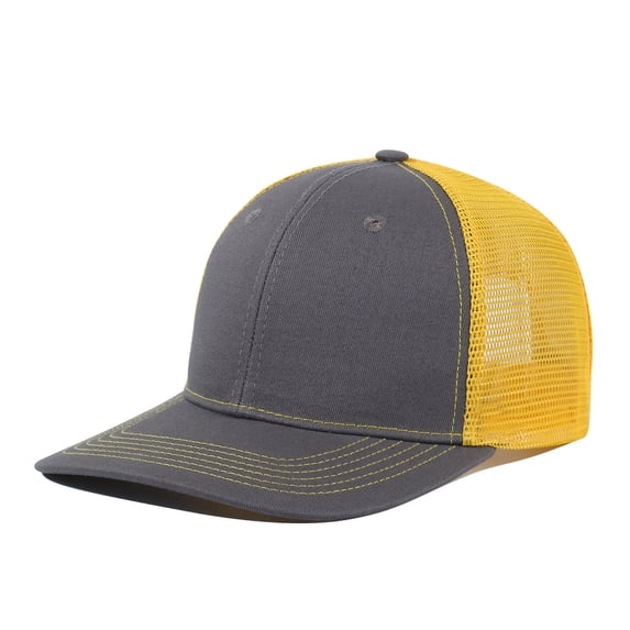 Kelon Summer Mesh Trucker Hat, Adjustable Breathable Casual Top Cap, Lightweight Cool Outdoor Headwear, One Size Baseball Caps