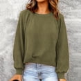 thumbnail image 1 of Kelon Tops for Women Long Sleeve Cowl Neck Blouses Business Casual Outfits Summer Outfits 2026 Fashion Clothing Blouses, S, 1 of 4