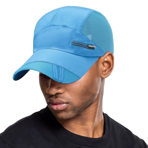 Kelon Unisex Adjustable Dad Hat, Classic Mesh Back Baseball Cap, Quick Drying Sun Visor, Breathable Sports Headwear for Running Fishing Riding Outdoor Activities, One Size Baseball Caps