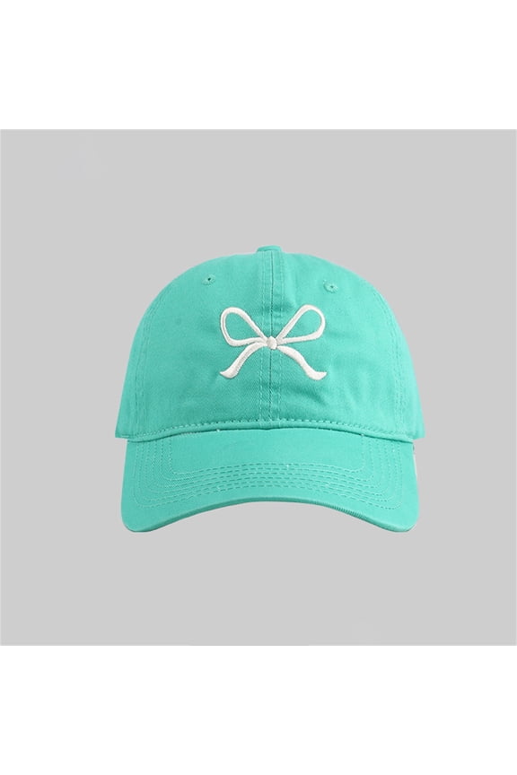 Unisex Baseball Cap, Adjustable Dad Hat, Trendy Bow Tie Trucker Hat, Casual Bucket Hat, Outdoor Sun Visor Headwear for Men Women, Lightweight Hat for Hiking Travel Daily, One Size Baseball Caps