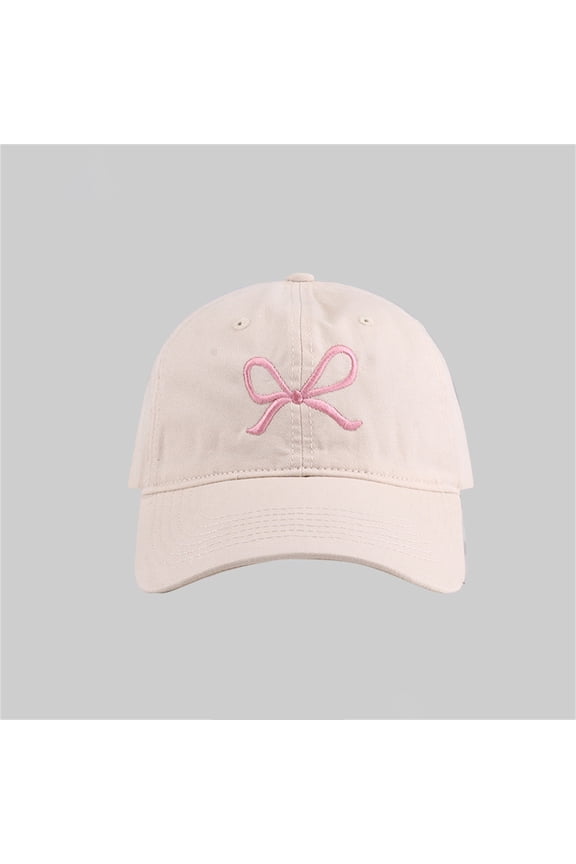Unisex Baseball Cap, Adjustable Dad Hat, Trendy Bow Tie Trucker Hat, Casual Bucket Hat, Outdoor Sun Visor Headwear for Men Women, Lightweight Hat for Hiking Travel Daily, One Size Baseball Caps