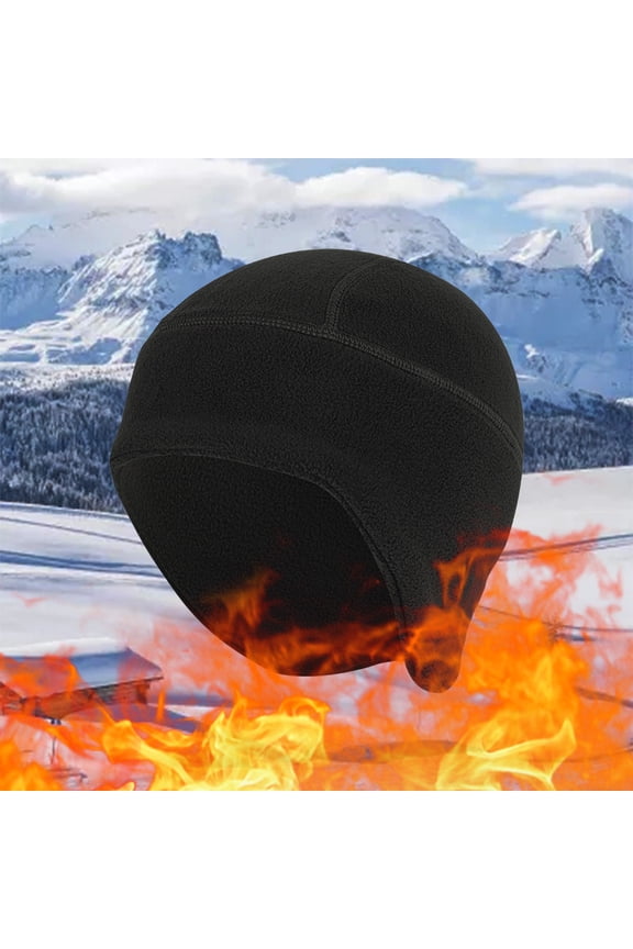Unisex Knitted Cuffed Beanie, Soft Warm Watch Cap, Cold Weather Headwear for Skiing and Daily Outdoor, One Size Baseball Caps