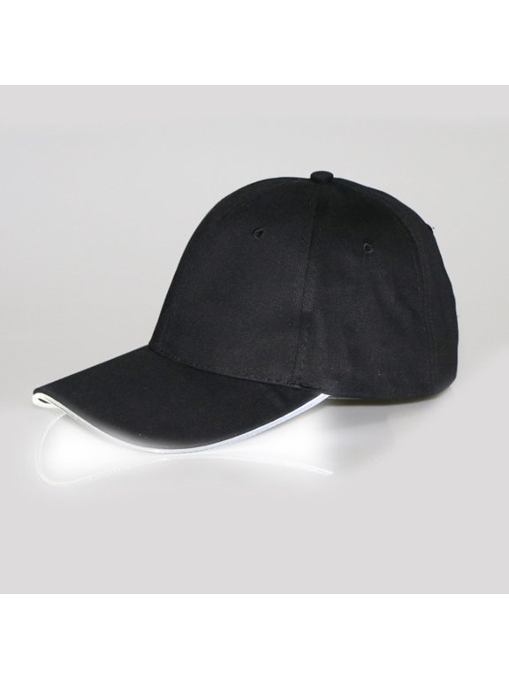 Unisex LED Luminous Baseball Cap, Outdoor Sunshade Sunscreen Hat, Breathable Mountaineering Headwear, Fashion Casual Sun Visor Caps for Men and Women, One Size Visors