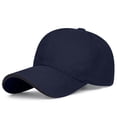 thumbnail image 1 of Kelon Unisex Solid Color Polyester Hat, Casual Fashion Daily Headwear for All Seasons, One Size Baseball Caps, 1 of 5