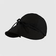 thumbnail image 1 of Kelon Women Bow Decor Soft Baseball Cap, Summer Quick Drying Sun Visor Hat, Wide Brimmed Fisherman Headwear, Solid Color Versatile Outdoor Sun Caps for Daily Golf, One Size Visors, 1 of 4