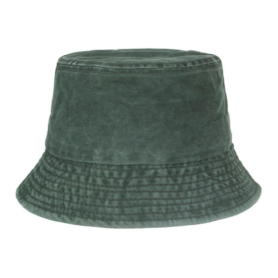 Kelon Women Men Reversible Bucket Hat Lightweight Foldable UPF 50+ Cotton Sun Cap for Summer Travel