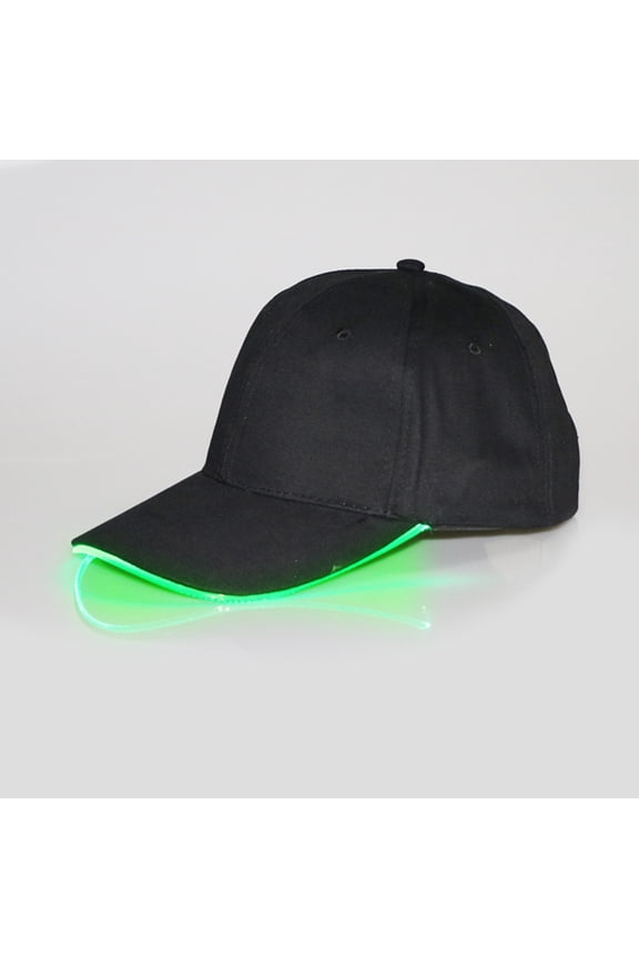 Women Outdoor Sun Visor Hat, Unisex Sunscreen Baseball Cap, LED Luminous Sunshade Headwear for Mountaineering Daily Activities, One Size Visors