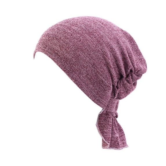 Kelon Women Printed Muslim Turban Hat, Stretch Hijab Headscarf, Breathable Headwrap Cap, Fashion Casual Headwear for Daily Use, One Size Baseball Caps