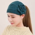thumbnail image 1 of Kelon Women Solid Mesh Bandage Turban, Breathable Elastic Headscarf, Soft Stretchy Daily Bottoming Head Cap, One Size Bomber Hats, 1 of 8