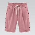 thumbnail image 1 of Kelon Women's Shorts, Women's Lounge & Casual Sweat Shorts Summer Dressy Casual Cotton Sweat Shorts Ladies Comfy Knee Length Sweat Pants, M, 1 of 5