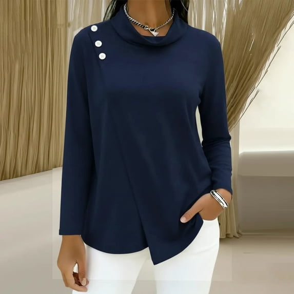 Young Womens Clothes Kelon Women's Tops Long Sleeve Crew Neck Going Out Clothes Outfits 2026 Fashion Clothes Vacation Outfits, M