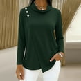 thumbnail image 1 of Womens Blouses and Tops Dressy Kelon Womens Summer Tops Long Sleeve Crew Neck Business Work Blouses Trendy Tees Summer Loose Fit Tops Trendy, M, 1 of 5