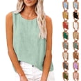 thumbnail image 1 of Plus Size Womens Clothes Kelon Womens Tank Tops Cowl Neck Boho Tops Business Causal Dressy Work Top Summer Spring Clothes, 5XL, 1 of 8