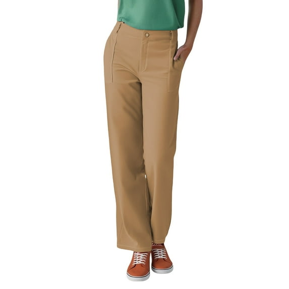 Kelon Womens Wide Leg Sweatpants High Waisted Baggy Lounge Pants Drawstring Athletic Flared Joggers with Pockets Brown