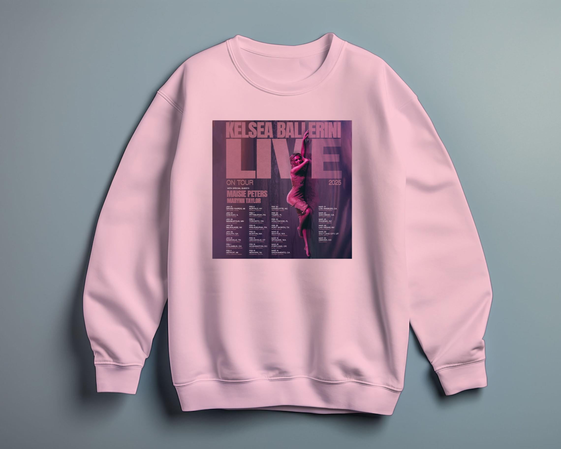 Kelsea Ballerini Live On Tour Dates 2025 Shirt