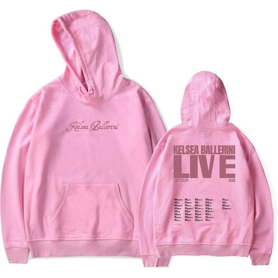 Kelsea Ballerini Live on Tour 2025 Merch Hoodie Pockets Drawstring Unisex Hooded Sweatshirt Fashion Clothing