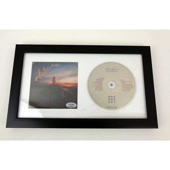 Kelsea Ballerini Signed Autograph Patterns CD Framed PSA/DNA COA B