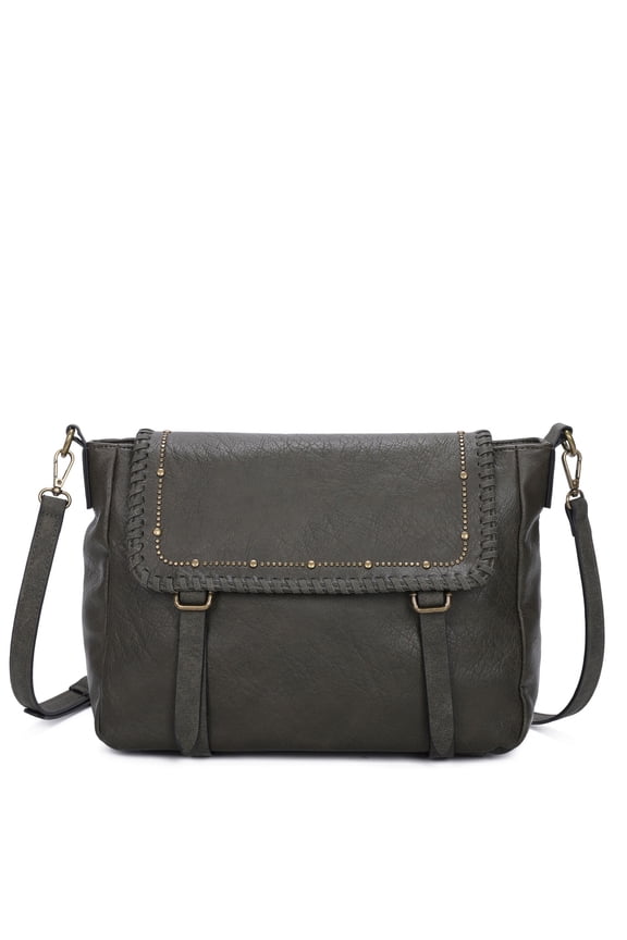 Kelsea Messenger Crossbody - Army Green