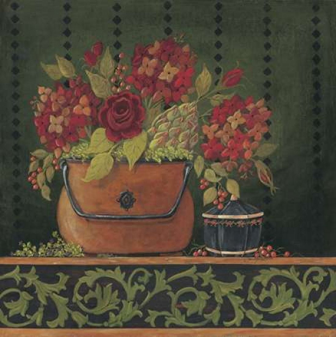 Kelseys Bouquet Canvas Art - Jo Moulton (24 x 24)
