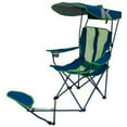Kelsyus Original Canopy Chair with Ottoman Foldable Chair for Camping