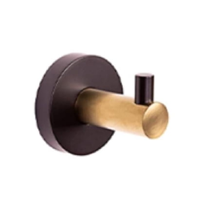 Kelton & Robe Hook Bathroom, Black & Gold