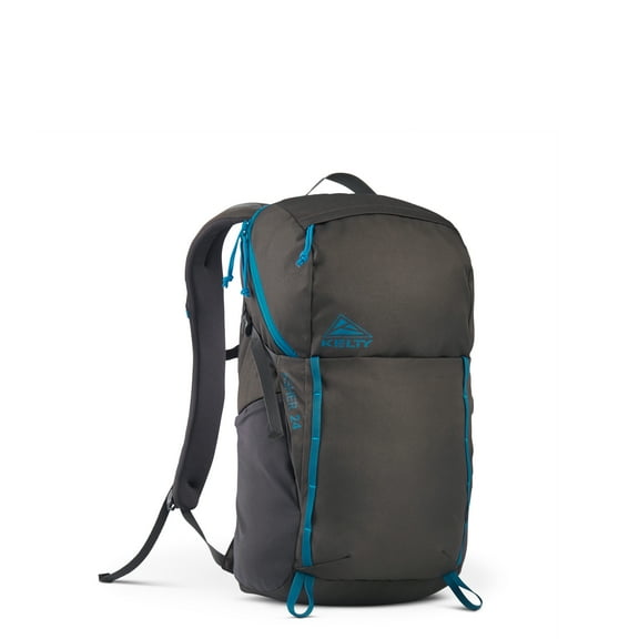Kelty | Asher 24L Hiking Backpack, Lightweight Outdoor Pack - Beluga/Blue | DayPack or 1 Night for the Ultra Light Backpacker