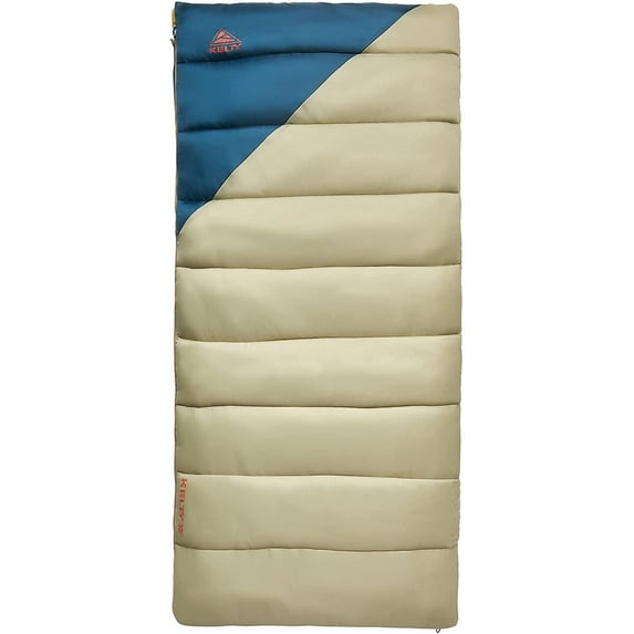 Kelty Catena 30 Degree Sleeping Bag Backpacking Camping Sleeping Bag with Stuff Sack, Regular ELM/REFLECTING POND