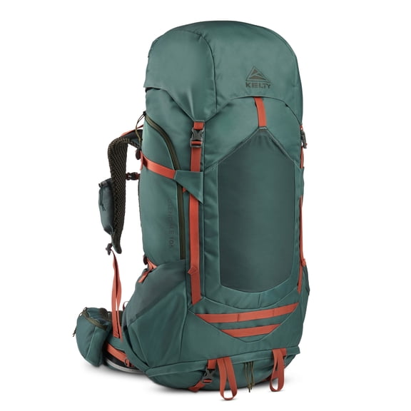 Kelty | Glendale 105L Adjustable Fit Multi-Day Backbacking Pack, Outdoor Backack, Extra-Large & Lightweight - Duck Green/Gingerbread