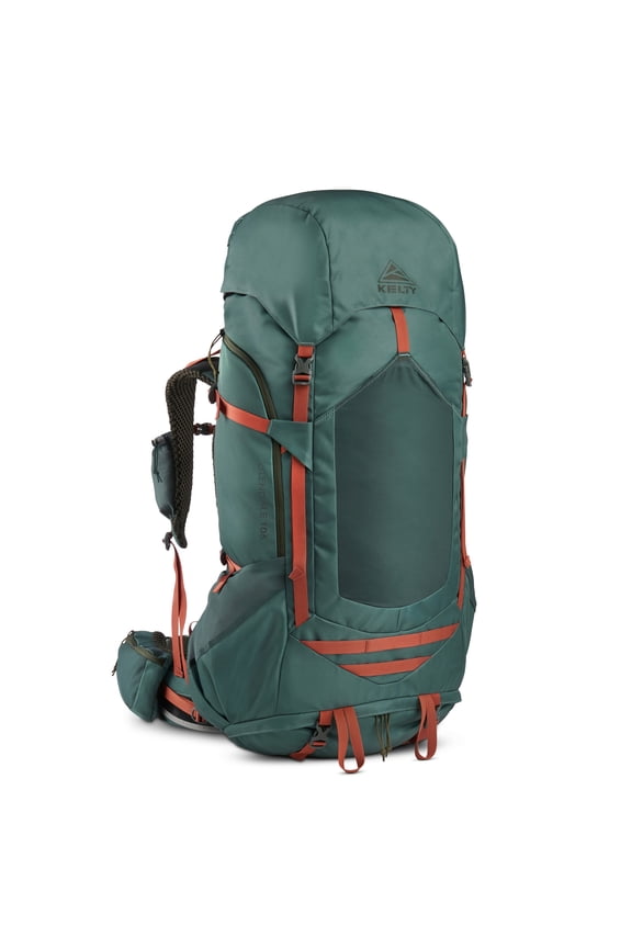 | Glendale 105L Adjustable Fit Multi-Day Backbacking Pack, Outdoor Backack, Extra-Large & Lightweight - Duck Green/Gingerbread